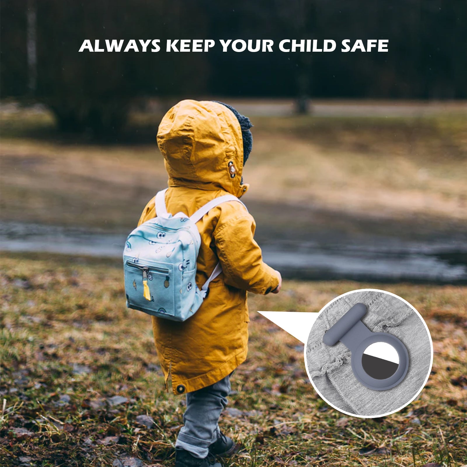 Mua Airtag Hidden GPS Tracker Case,Airtag For Kids,Elderly,Pet,Clothing